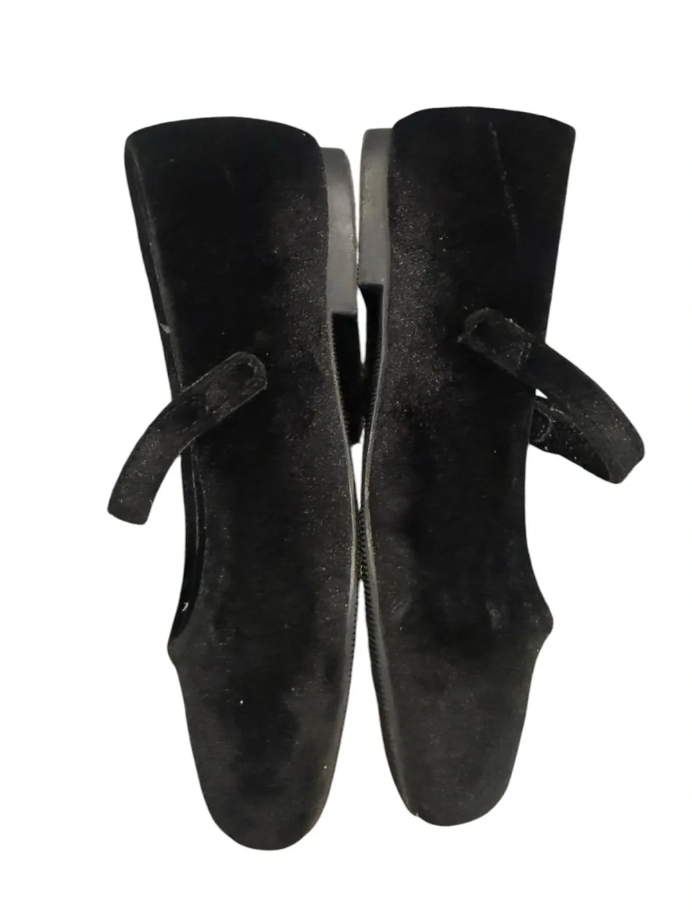 Gap Toddler Velvet Mary Jane Flats  Strap Design Size 8 Classic Holiday Party
